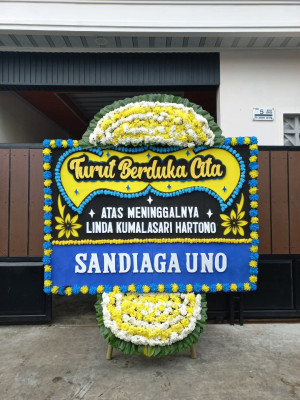 Papan Bunga Duka di Ciwidey