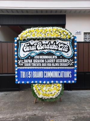 Papan Bunga Duka di Ciwidey
